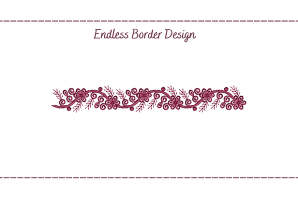 Endless Floral Border