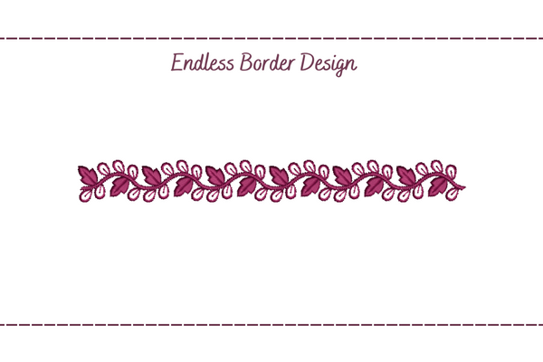 Endless Floral Border