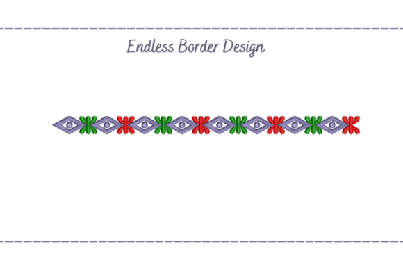 Endless Floral Border