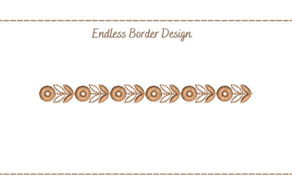 Endless Floral Border
