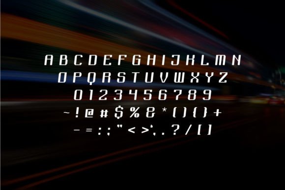 Fasterz Font - Preview 1