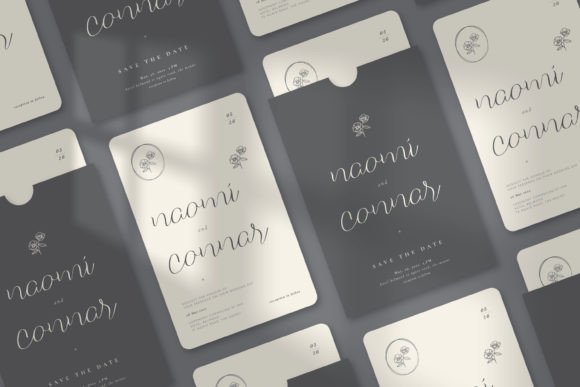 Five Liquor Font PNG with transparent background - Preview 3