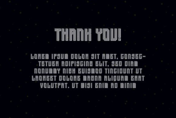 Game over Font - Preview 2