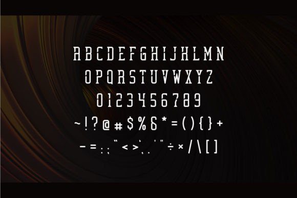 Ganesa Font - Preview 1