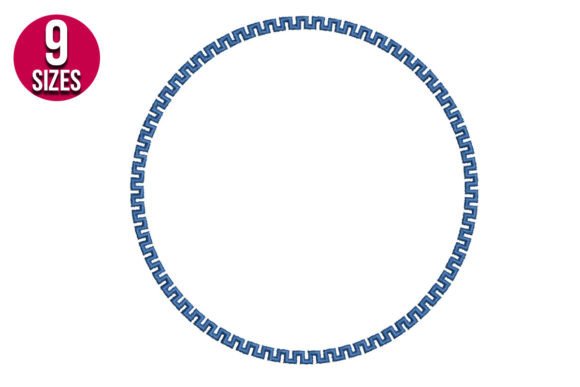 Greek Pattern Frame