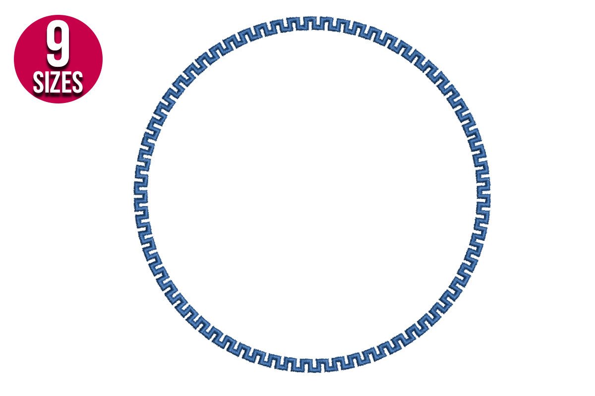 Greek Pattern Frame