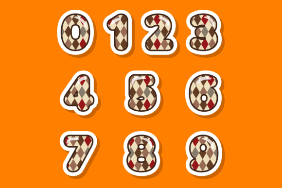 Harlequin Font PNG with transparent background - Preview 2