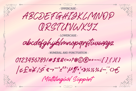 Hollanda Font PNG with transparent background - Preview 5