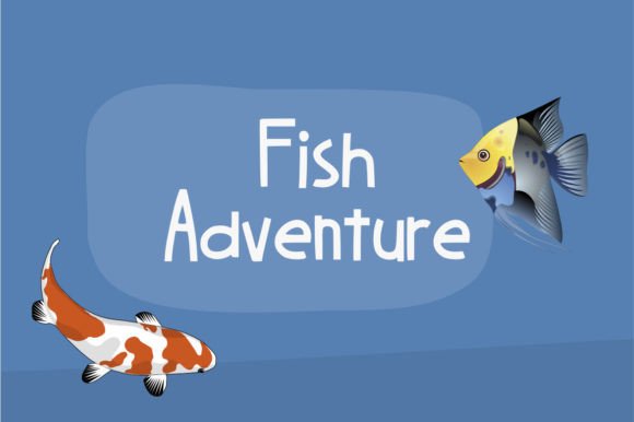 Ikan Mas Font PNG with transparent background - Preview 3