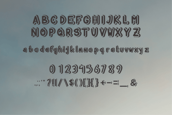 Machina Ornamen Font PNG with transparent background - Preview 5