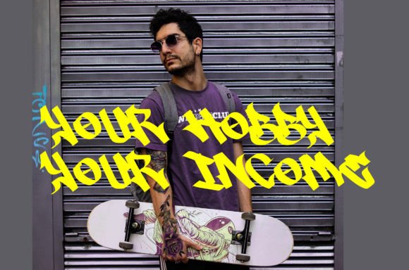 Metal Slub Font PNG with transparent background - Preview 4
