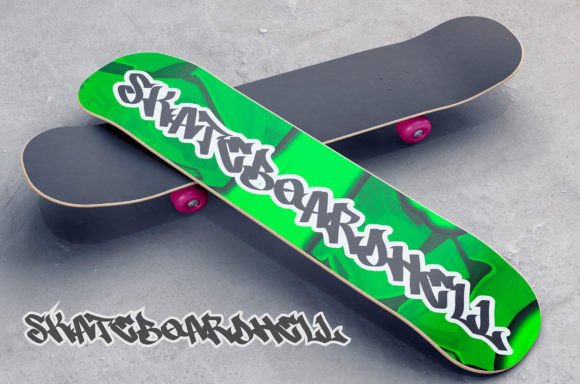 Metal Slub Font PNG with transparent background - Preview 5