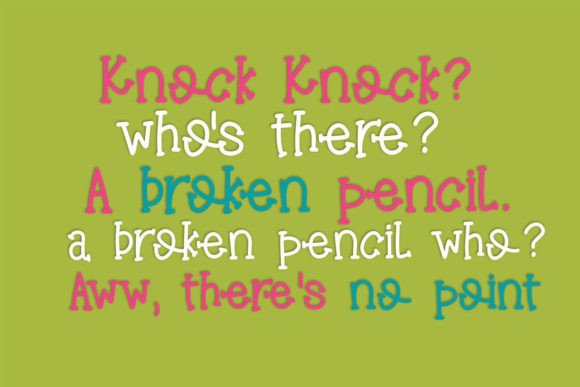 Penguin Poop Font PNG with transparent background - Preview 1