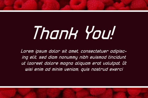 Rasberry Font PNG with transparent background - Preview 2