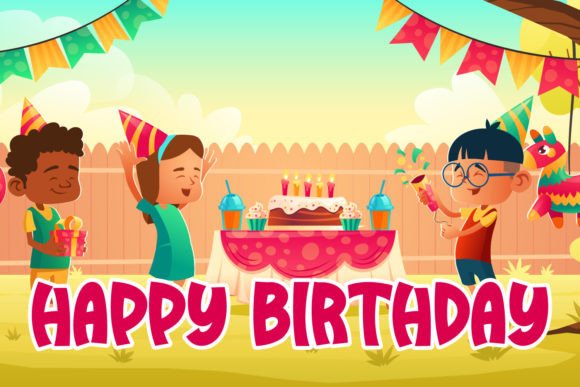 School Party Font PNG with transparent background - Preview 1