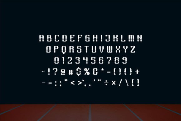 Scores Font PNG with transparent background - Preview 1