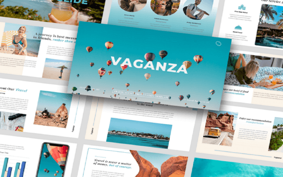 Vaganza Travel Agency PowerPoint
