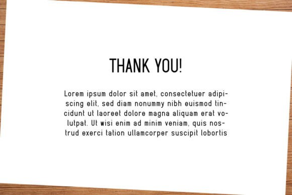 Activity Font - Preview 2