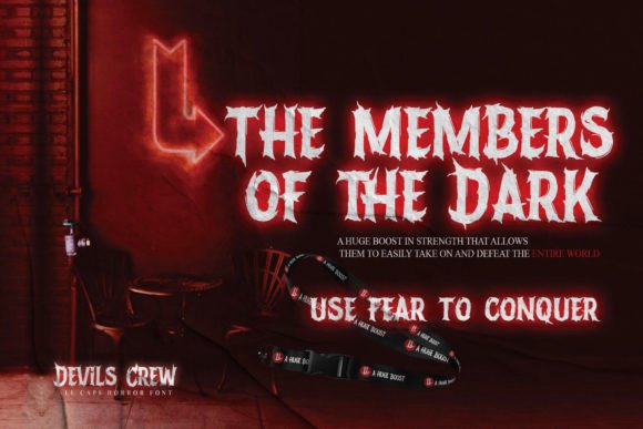 Devils Crew Font - Preview 2