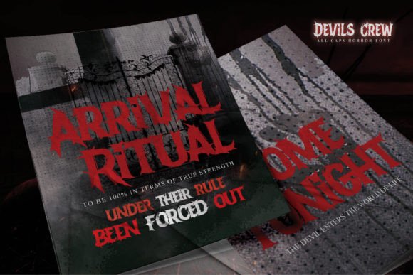 Devils Crew Font - Preview 3