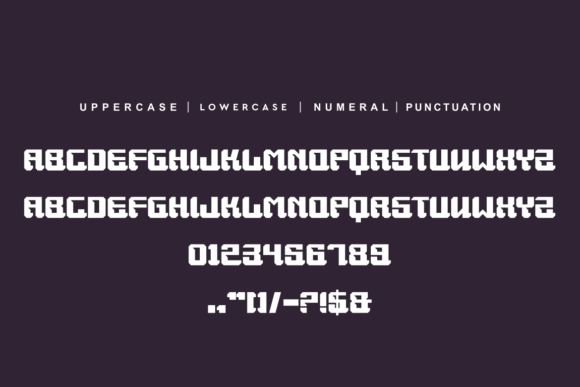 Gangsik Font PNG with transparent background - Preview 3