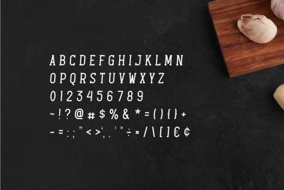 Garlic Font - Preview 1