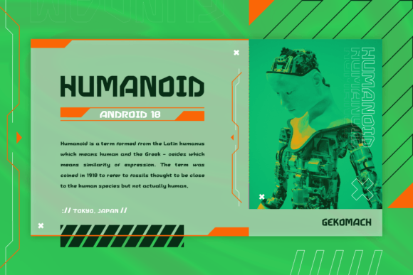 Gekomach Font - Preview 4