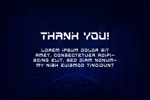 Gosted Font PNG with transparent background - Preview 2