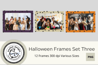 Halloween Frames Set 3 Graphic by Wetfish Designs · Creative Fabrica