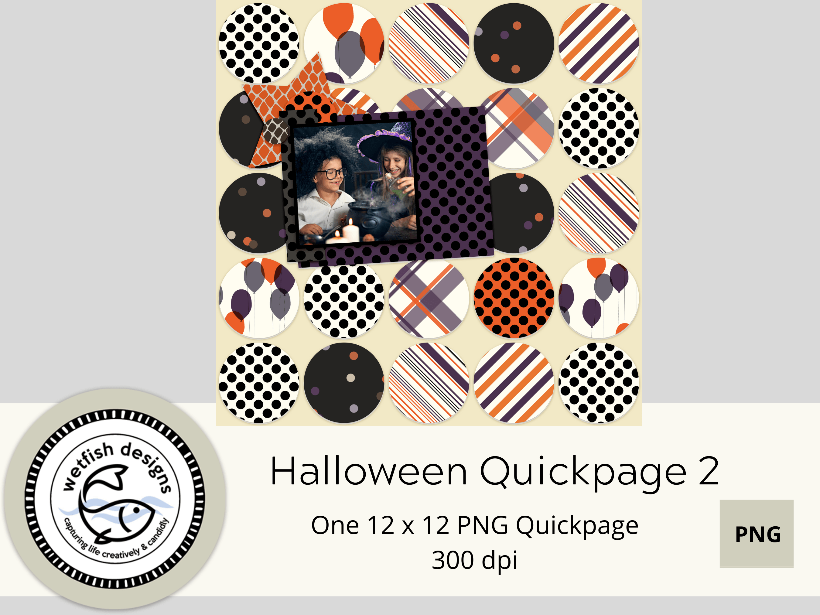 Halloween Quickpage 2 Graphic by Wetfish Designs · Creative Fabrica