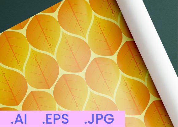 Leaves Digital Paper Seamless Pattern#17 Graphic by Asad Jamil ...