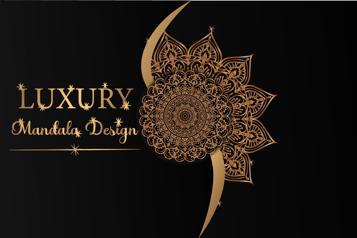 Luxury Mandala Design Graphic by Shammi Khan · Creative Fabrica