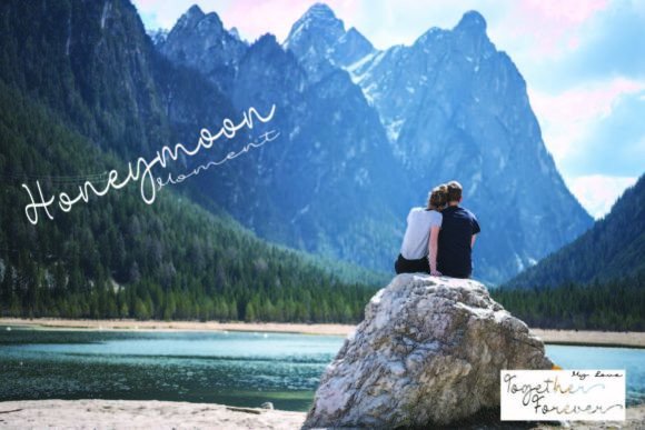 Melaney Font PNG with transparent background - Preview 4