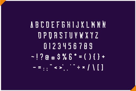 Rainer Font PNG with transparent background - Preview 1