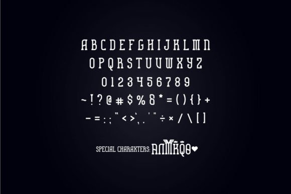 Roman Font PNG with transparent background - Preview 1