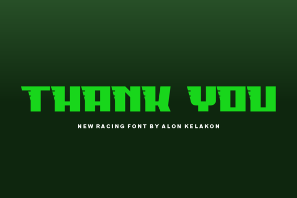 Runer Speedy Font PNG with transparent background - Preview 4