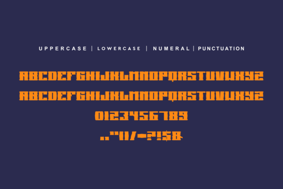 Sigeroz Font PNG with transparent background - Preview 3