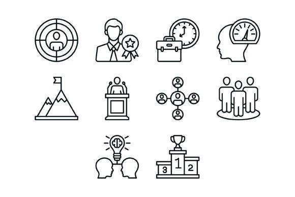 Worried Emoji Outline Icon Graphic by Maan Icons · Creative Fabrica