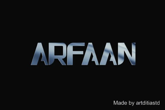 Arfaan Font - Preview 2