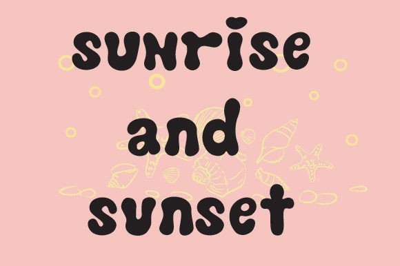 Bless Kids Font PNG with transparent background - Preview 3