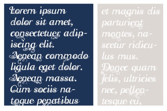 Blooming Blizzard Font - Preview 3