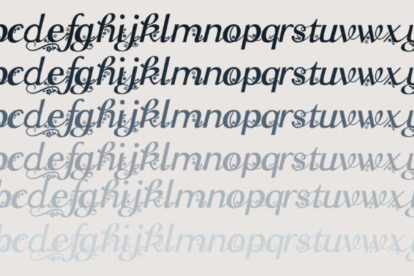 Blooming Blizzard Font - Preview 4