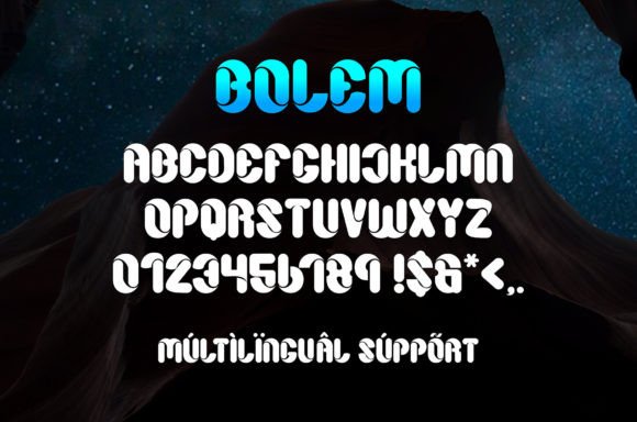 Bolem Font - Preview 1