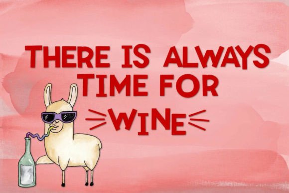 Boxed Wine Font - Preview 1