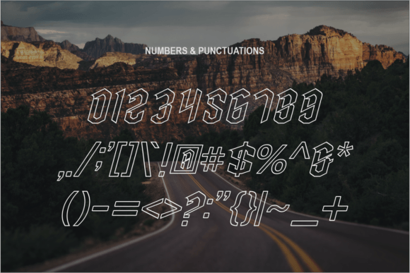 Bronsim Font - Preview 3