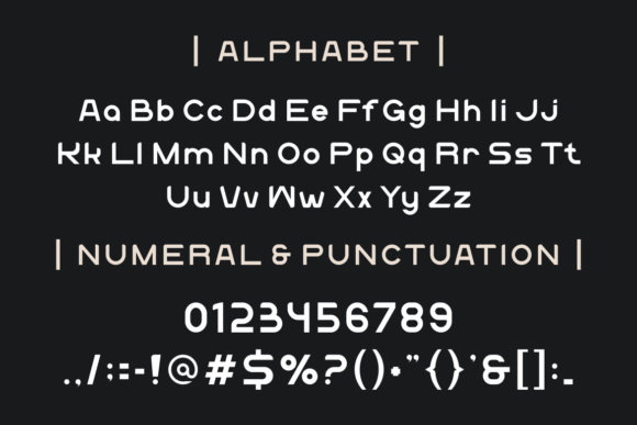 Chopico Font - Preview 1