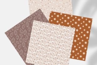 Cute Floral Digital Paper Graphic by StudioShvera · Creative Fabrica