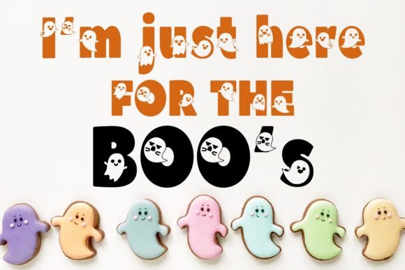Cute Ghost Font - Preview 1