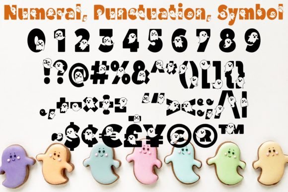Cute Ghost Font - Preview 4