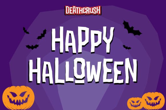 Deathcrush Font PNG with transparent background - Preview 1